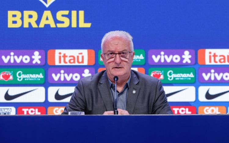 Dorival Júnior durante a convocação da Seleção Brasileira para os jogos contra Equador e Paraguai pelas Eliminatórias. Créditos: Rafael Ribeiro/CBF