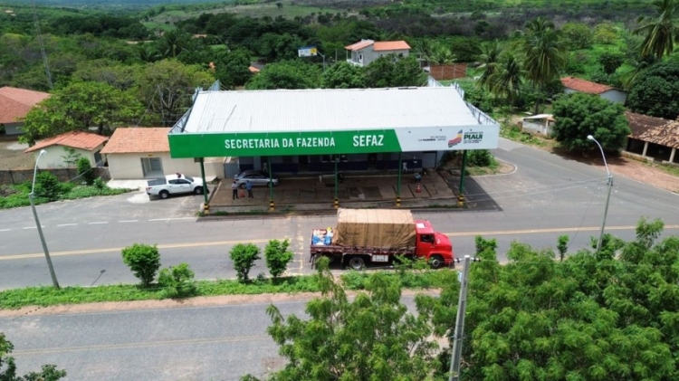 Posto Fiscal da Secretaria de de Fazenda do Piauí.